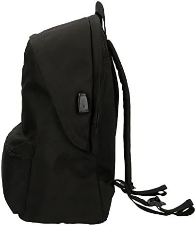 Aris, Bolsa Mensageiro Unissexo Bagagem para Crianças, Preto (Preto), 31x44x17.5 cms