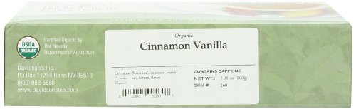 Davidson's Tea Cinnamon Vanilla, 100-Count Tea Bags