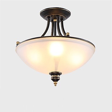 Modern Minimalist Pendant Lamp 3 Heads Retro Country Style Flush