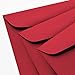 Note Card Cafe Colored Letter Envelopes #10 | Red | 100 Pack | 9.5 x 4.125 in | Standard Gummed Seal | for Business, Letters, Greeting Cards, Thank You Notes, Mailing Invitations, Documents