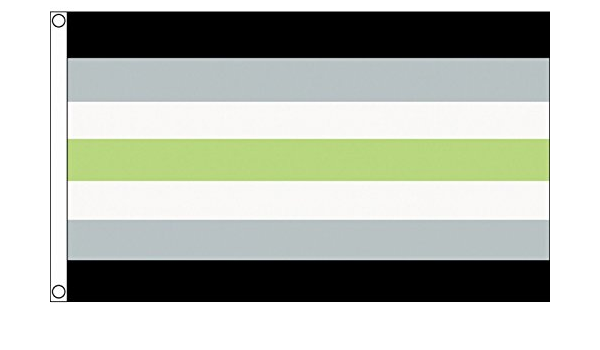 Amazon Com 1000 Flags Limited Agender Flag 5 X3 150cm X 90cm Woven Polyester Patio Lawn Garden