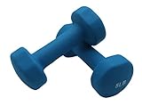 LUXEHOME Colorful One Pair of Neoprene Coated Dumbbells with Non-Slip Grip