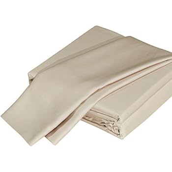 DTY Bedding Luxuriously Soft Bamboo 4-Piece Sheet Set, Oeko-TEX Certified - Queen, Linen