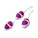 Angel Kiss Kegel Exercise Kit for Women - Dual Weighted Ben Wa Balls with String for Kegel Exercises for Bladder Control and Pelvic Floor Enhance Elasticity of The Vaginal Muscles - Pink
