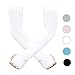 Achiou Arm Sun Sleeves Compression UV Protection Cooling for Men Women Summer Sunblock Basketball Football, Cover Arms Tattoo