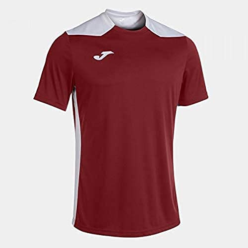 Joma Chemise Manches Courtes Championship VI Bordeaux Blanc, 101822.672.6Xs-5Xs