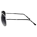 Kenneth Cole Reaction Half Rimless Aviator Sunglasses, White/Smoke Gradient
