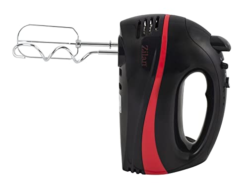 Zilan - Frullatore a mano a canne da 300 W, 5 velocità + turbo