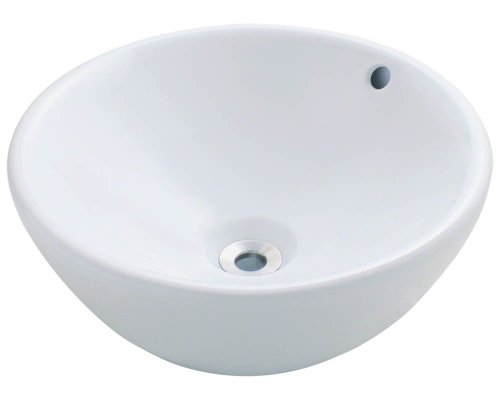 MR Direct v2200-w White Porcelain Vessel Sink