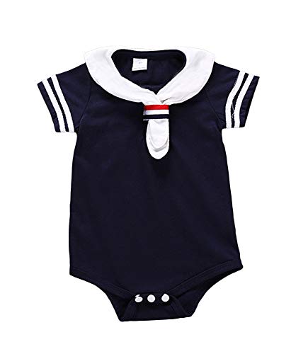 Abywow Mameluco De Marinero Para Bebe Recien Nacido Unisex