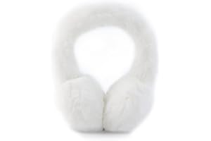 ZOSCGJMY Faux Fur Ear Muffs for Women Girls Winter Cute Warm Furry Fluffy Earmuffs Ear Covers Outdoor