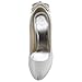 ElegantPark Women Pumps Closed Toe High Heel Platform Bows Rhinestones Evening Wedding Shoes