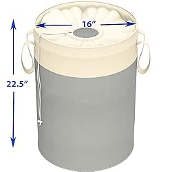 Simple Houseware Round Terylene Cotton Collapsible