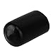 CNBTR Soft Rubber Screw Thread Protector Cover Vinyl Round PVC Hose End Caps Rubber Finisher Pipe Stop Pack of 10 (12mm, Black)
