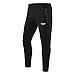 TCA Men's Rapid Quickdry Tapered Tech Training Track Pants with Zip Pockets
