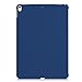 KHOMO iPad Pro 10.5 Inch Case - Dual Twill Blue Super Slim Cover with Rubberized Back and Smart Feature (Built-in Magnet for Sleep/Wake Feature)