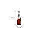 Ian and Valeri Co. Black Cherry Amber Sterling Silver Modern Set Leverback Earrings Necklace 18 Inches
