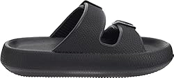 BRONAX Cloud Slides Cushion Pillow Slippers for Men