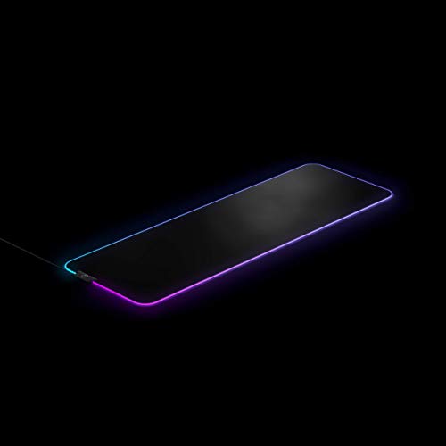 image for SteelSeries QcK Gaming Surface - XL RGB Prism Cloth - Best Selling Mou