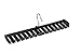 Tenby Living Black Belt Rack, Organizer, Hanger, Holder - Stylish Belt Rack, Sturdy ABS Plastic