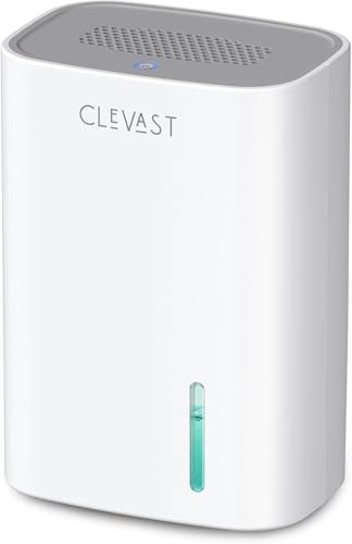 Photo 1 of CLEVAST Small Dehumidifier for Home, 30 OZ Mini Quiet Dehumidifiers for Bedroom, Portable Compact Air Dehumidifier for Room, Bathroom, Closet, RV, Camper, House, Baby Nursery with Auto Shut Off