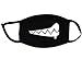 Mouth Mask Anime,C.A.Z Cute Fashion Mask Emoticon Mouth-Muffle Kaomoji Anti-Dust Cute Kawaii Face Mask Mouth Mask Black #2