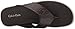 Calvin Klein Men's Deano Ck Emboss Leather Dress Sandal