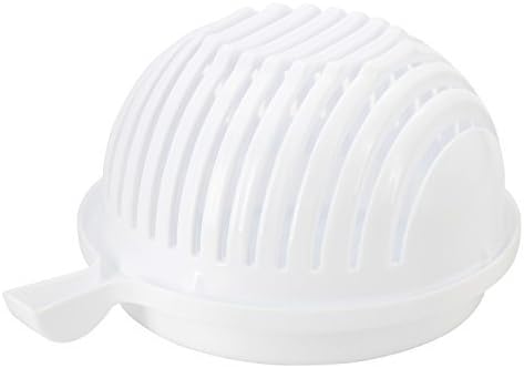 Seugsun Salad Cutter Bowl, Easy to Slice Fruits And Vegetables - Finish Your Salad in 60 Seconds