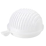Seugsun Salad Cutter Bowl, Easy to Slice Fruits And Vegetables - Finish Your Salad in 60 Seconds