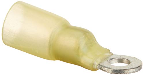 EWCS Ring Terminal Marine Grade - Adhesive Lined Heat Shrink - A81178-12-10 AWG - #8 Stud - 25 Pack