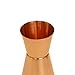 Copper Jigger Shot Glasses - 100% Copper Double Jiggers - 2oz / 1oz, 3 5/8