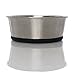Food Grade Stainless Steel Pet Food & Water Bowl with Non-Skid Silicone Bottom, Beautiful Modern Design, Dishwasher-Safe