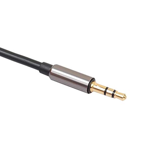 Dalkeyie 3.5 mm to 2 RCA Audio Cable 1m AUX Splitter Stereo Male to Male Adapter Cable - Thumbnail 4