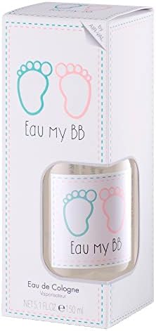 Eau My BB Geschenkset – Eau De Cologne 150 Ml + Holzbürste, Vegan, Für Empfindliche Babyhaut
