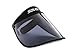 SOVIS Black Extended Length over 99% UVB and UVA2 / 97.2% UVA1 Facial Protection Sun Cap Solar Visor Hat Worldwide Patented