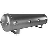 5 Gallon Aluminum Air Tank Silver 8 Ports for Bags Air Ride Fbss