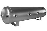 5 Gallon Aluminum Air Tank Silver 8 Ports for Bags Air Ride Fbss