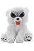 William Mark Feisty Polar Bear Feisty Pets Expressions, Karl The Snarl, Silly - A Cute, Plush Stuffed Pet Animal That Sticks His Tongue Out a Squeeze - Perfect Toys Friendly Mischief