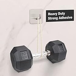 Budding Joy Adhesive Hooks Heavy Duty Stick on Wall