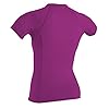 ONeill-UV-Sun-Protection-Womens-Basic-Skins-Short-Sleeve-Crew-Rashguard-Top