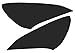 Precut Vinyl Tint Cover for 2010-2012 Hyundai Genesis Coupe Headlights (20% Dark Smoke)
