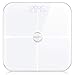 RENPHO Premium Smart Body Fat Scale Body Analyzer Monitor with 15 Essential Body Composition Measurement, Bluetooth Digital Weight BMI Bathroom Scale with App, 396 lbs White