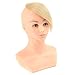 BEAUTY PLUS Clip in Bangs Real Human Hairpieces for Beauty Ladies (613# Bleach Blonde)