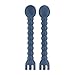 Ryan & Rose Baby Spoon and Fork [2 Pack] (Heron)