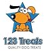 123 Treats Beef Knee Caps for Dogs – 100% Natural Knee Bone Treats, Digestible Protein, Single Ingredient Dog Chews for Aggressive Chewers, Natural Grass Fed Savory Beef Treat | 10 Count