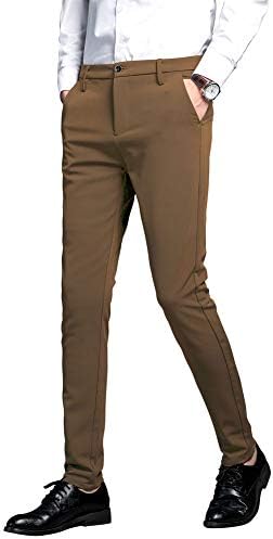 slim fit khaki dress pants