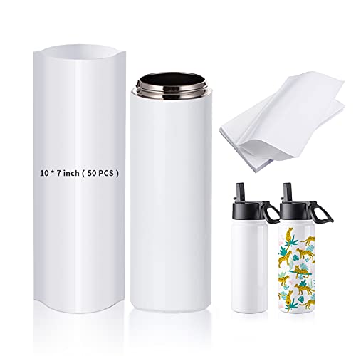 PYD Life Sublimation Blanks Shrink Wrap Film,10 x 7 Inch Sublimation