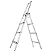 Xtend & Climb FT-4 Ultralight Step Stool, Aluminum, 4 Step