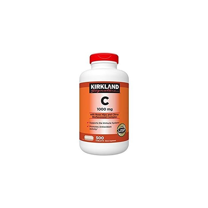 Kirkland Signature Vitamin C, 1000mg, 500 Tabs