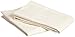 Amazon Brand – Pinzon Signature Cotton Heavyweight Velvet Flannel Pillow Cases - Standard, Cream